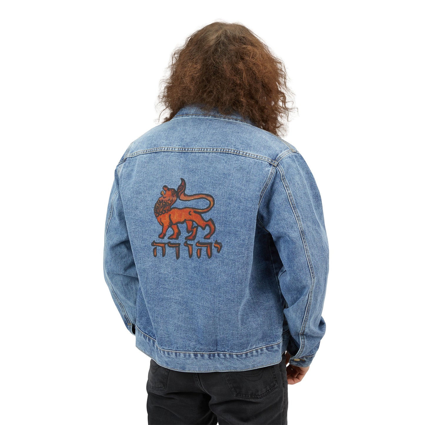 Lion of Judah Denim Jacket