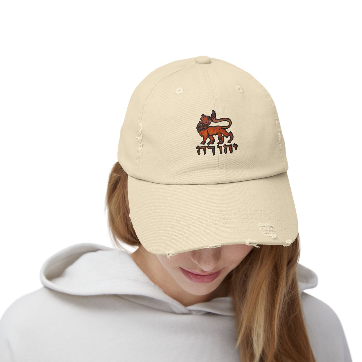 Lion of Judah Distressed Cap