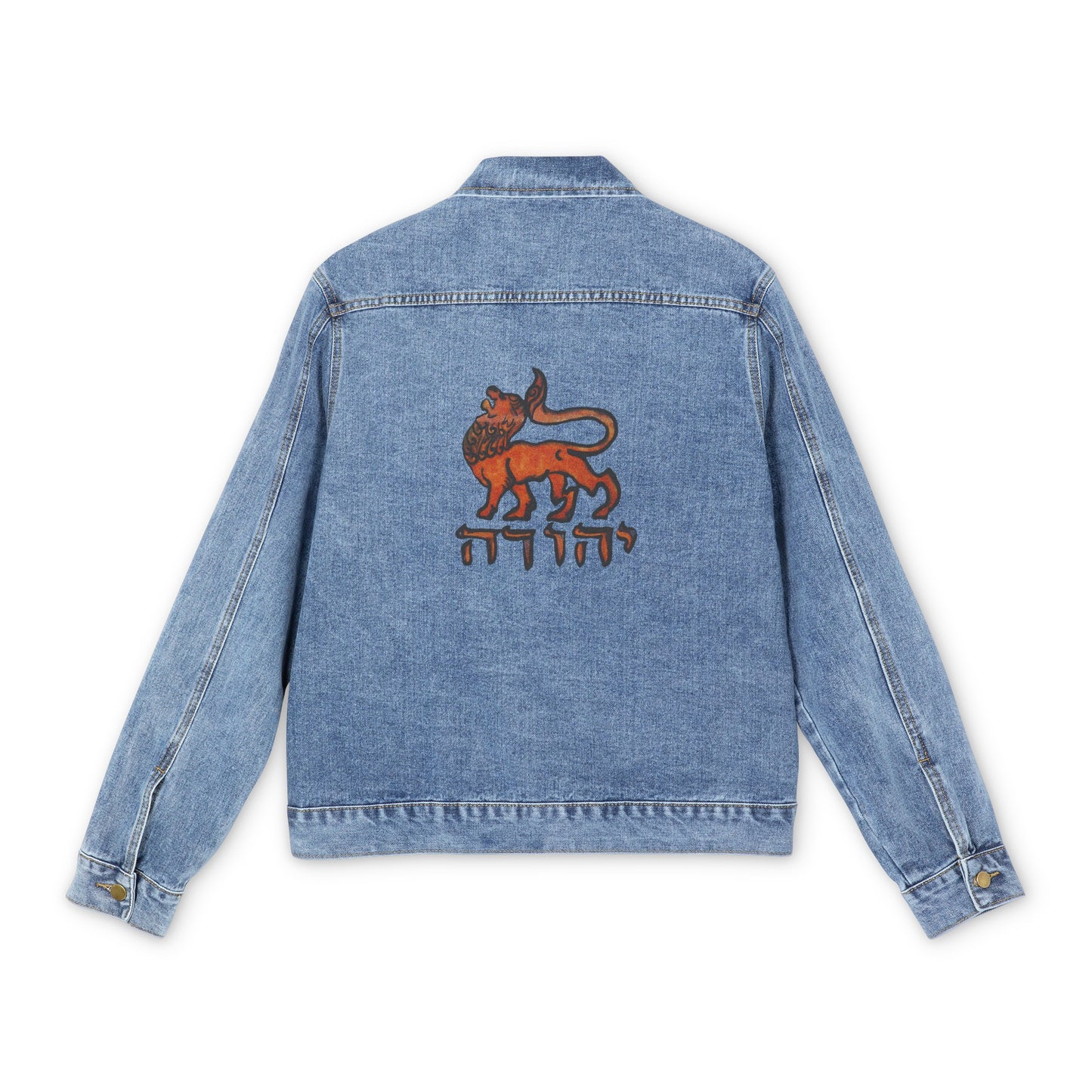 Lion of Judah Denim Jacket